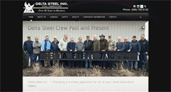 Desktop Screenshot of deltasteelinc.com